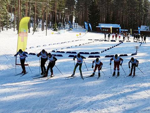 Jaunsargu dalība Baltijas karavīru ziemas sporta spēlēs