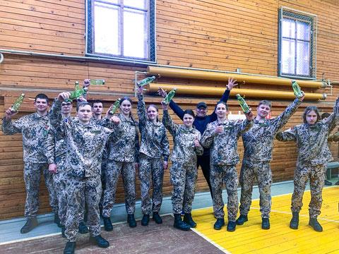 Jaunsargu 4. līmeņa nometnes Lāčusilā